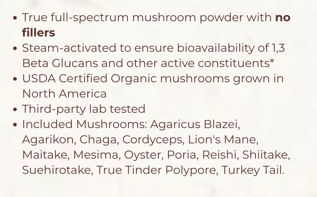 Mushroom Blend